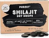 Pure Himalayan Shilajit Dry Drops, 100% Pure Natural Shilajit, Grade A, Max Potency 85+ Clean Trace Minerals & Fulvic Acid for Energy, Metabolism & Immune Support Supplement for Men & Women (120 tabs) - Showlu Well Nation Store